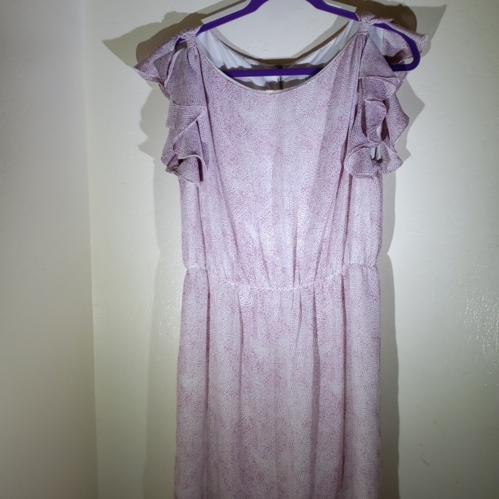 Pink speckled Ann Taylor Loft Dress